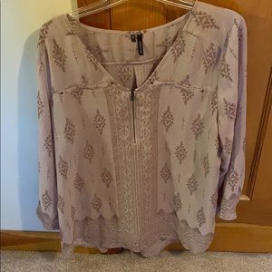 Maurices purple blouse